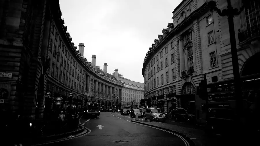 The most popular black and white city art photo4K