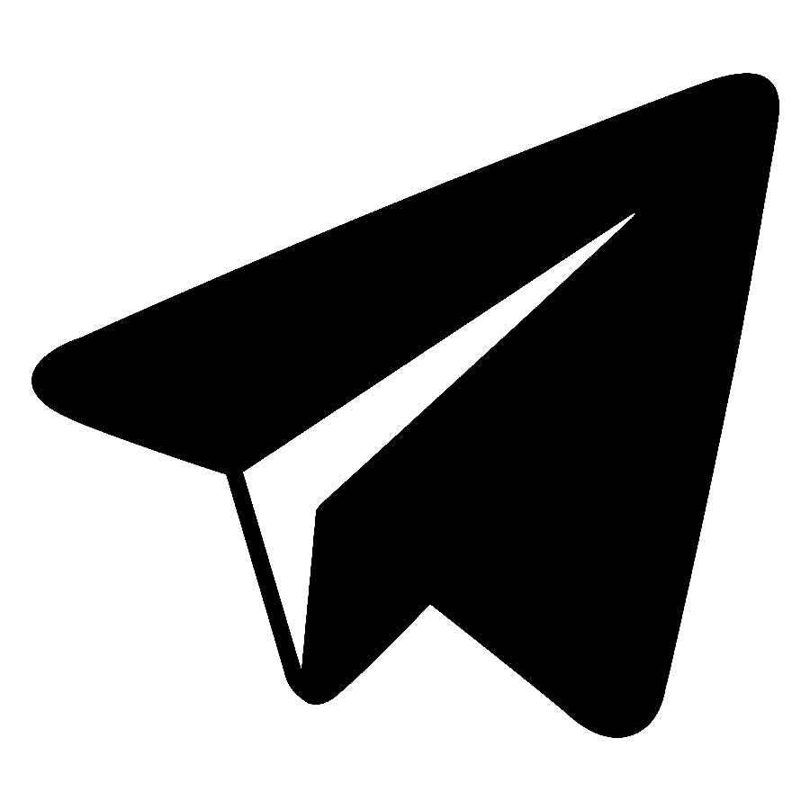 Telegram logo and emblem without background and background for inshot