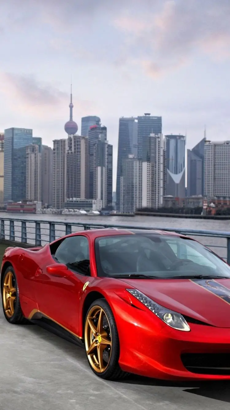 Cool Ferrari car wallpaper for mobile