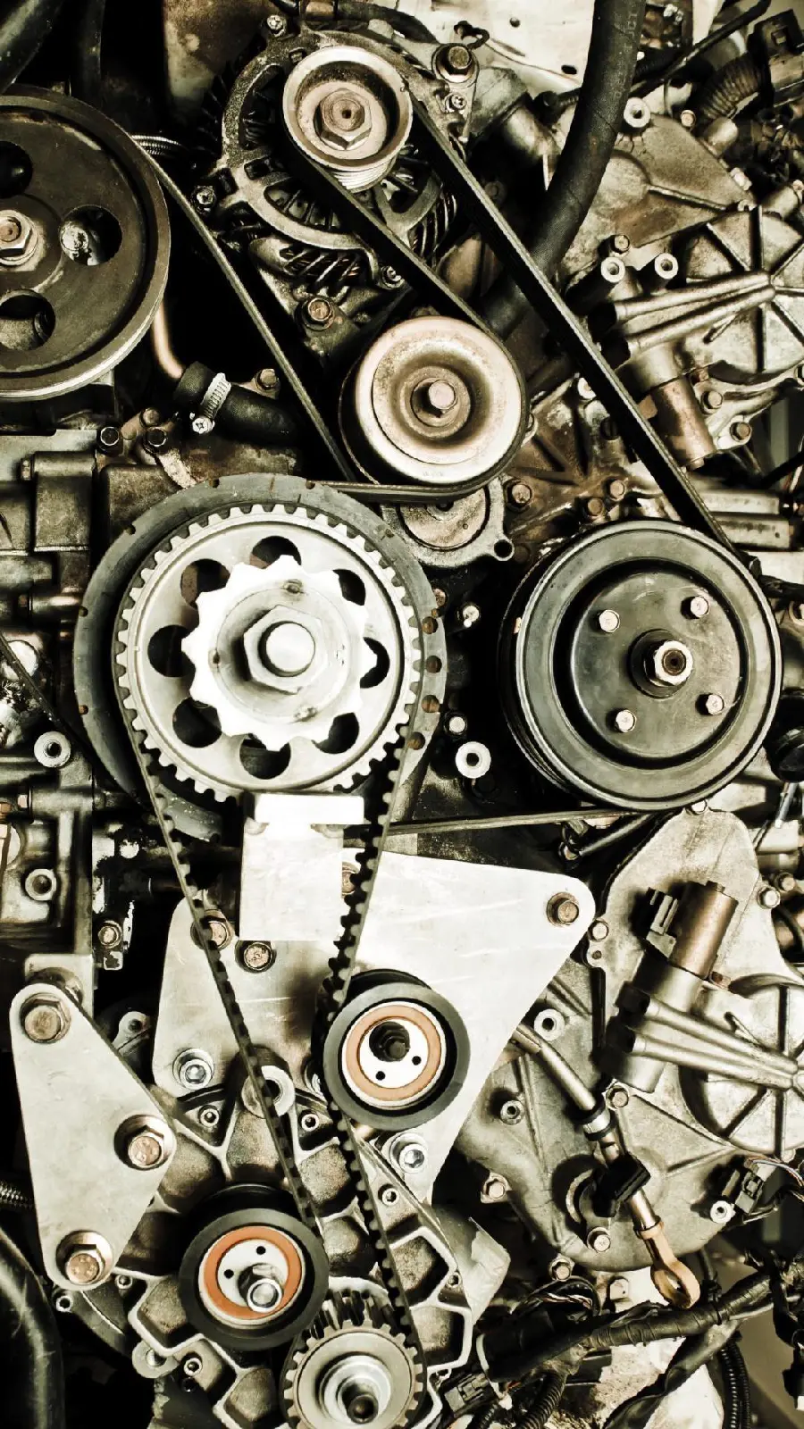 Exceptional background of dense industrial gears 2023 