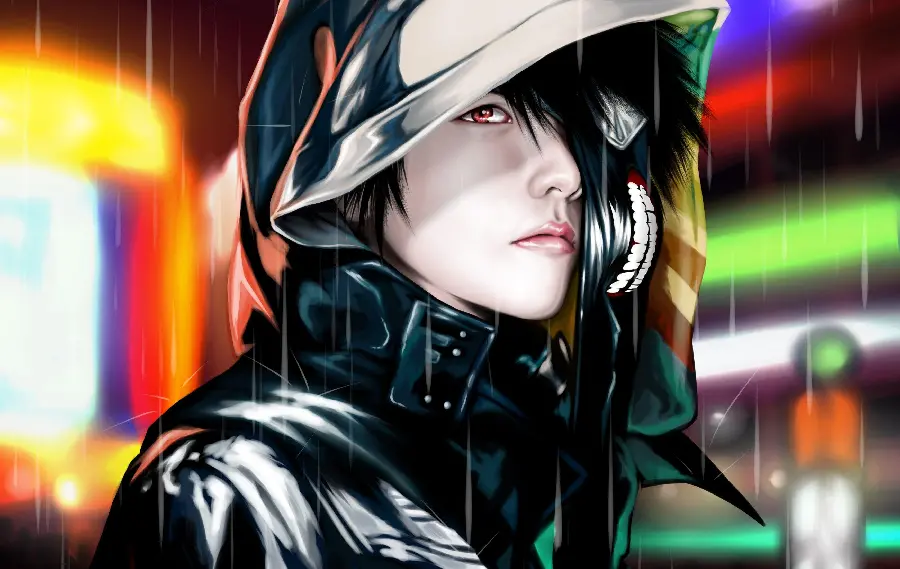 Mysterious Anime Boy Picture with a Creepy Hat