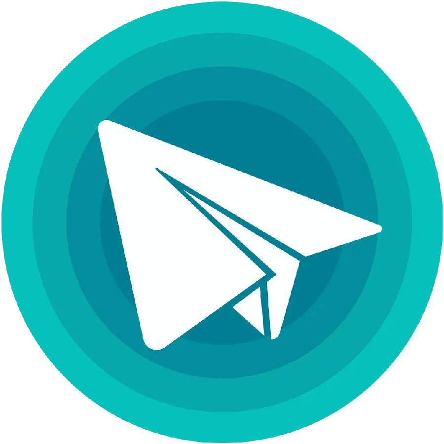 Telegram logo photo without background stylish png