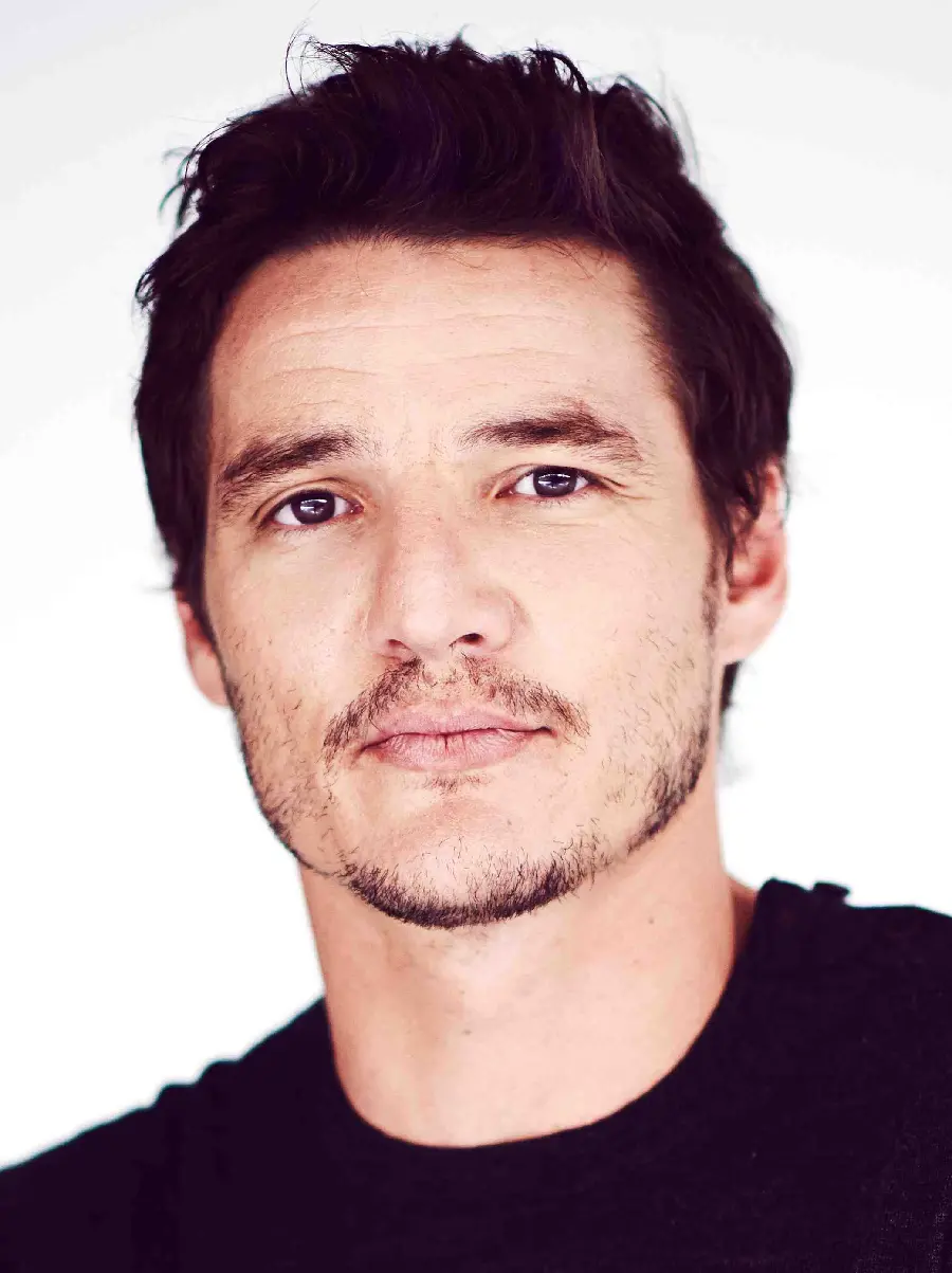 Interesting close-up image of Pedro Pascal with Full HD quality
