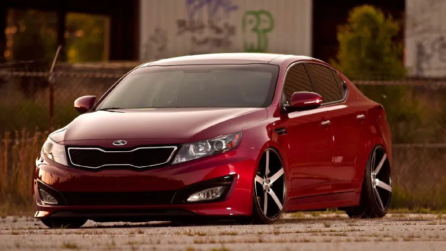 Red Kia Optima Sport Car Photo