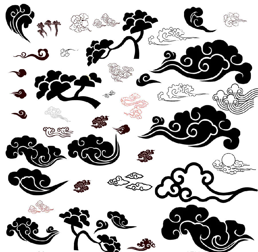 Various Types of Animated Cloud and Wind Images