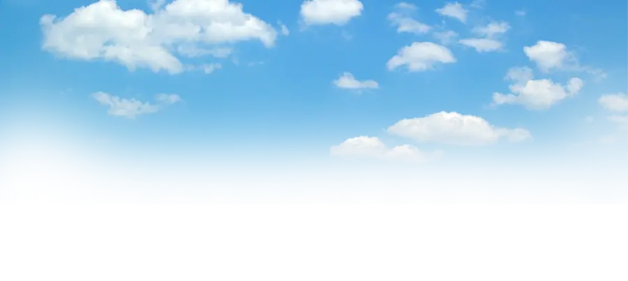 Cloud and Blue Sky Photo Without Background