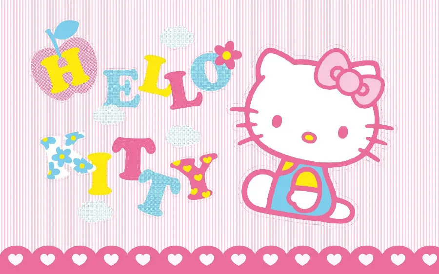 Beautiful Hello Kitty Drawing for Kids and Children