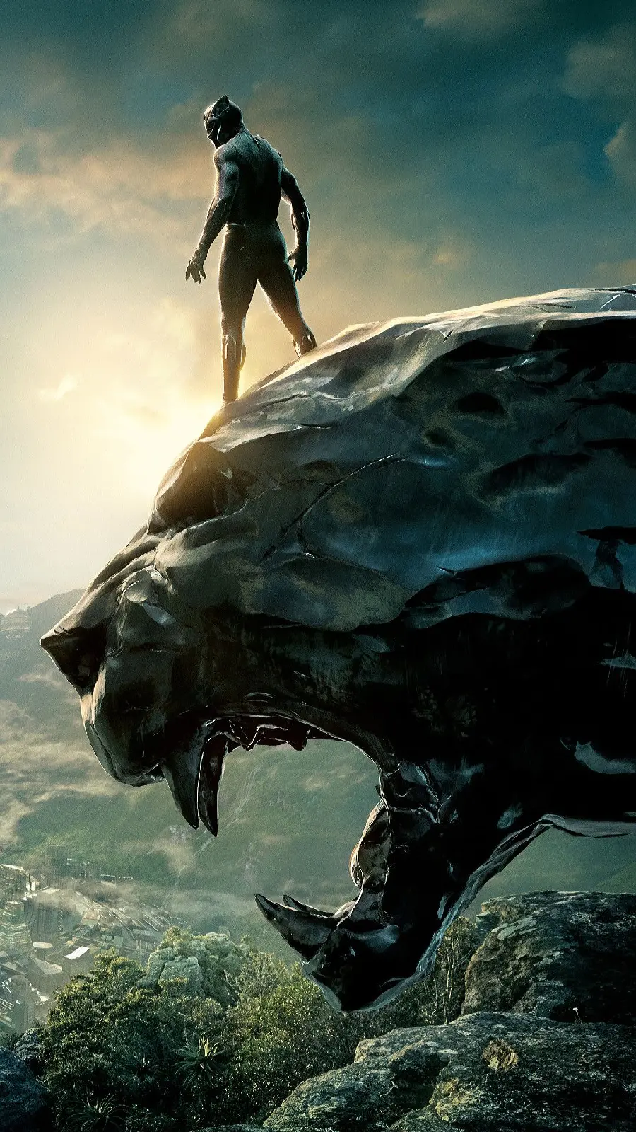 Samsung masterpiece wallpaper with a tiger-shaped man and rock