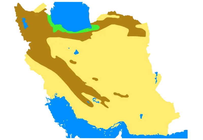 Download Iran Topographic Map with Original Quality for Printing