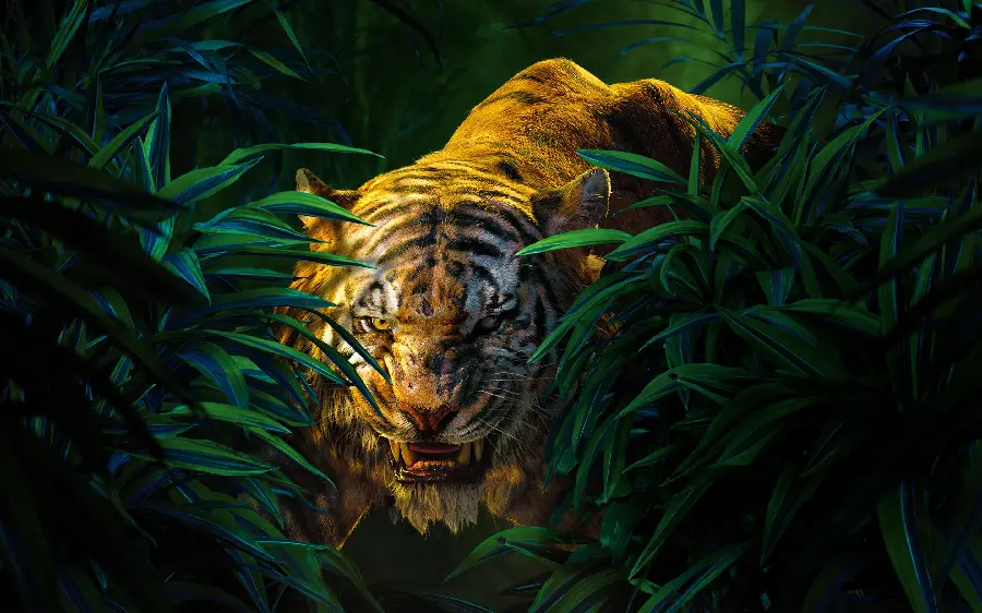 Animated Tiger Photo