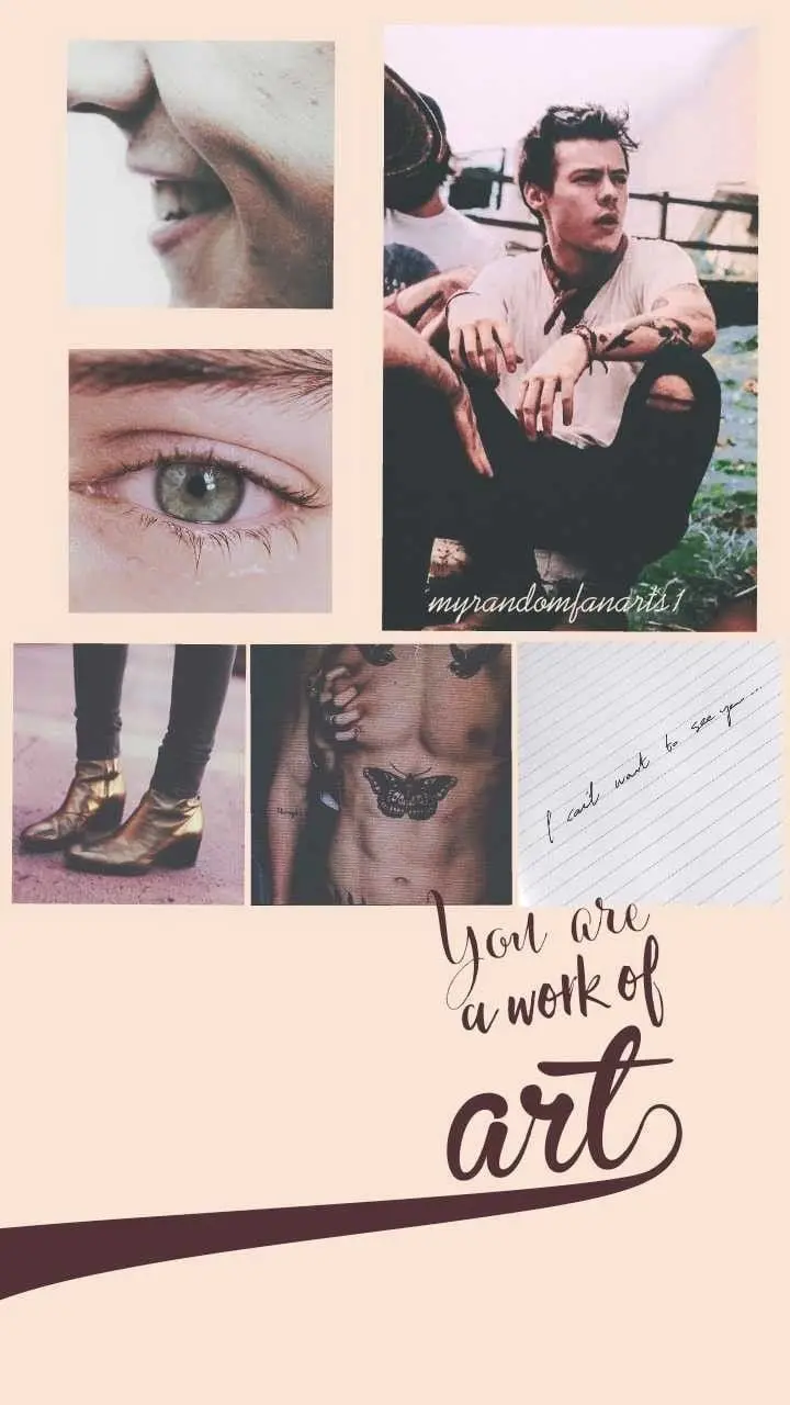 Beautiful iPhone background for Harry Styles fans