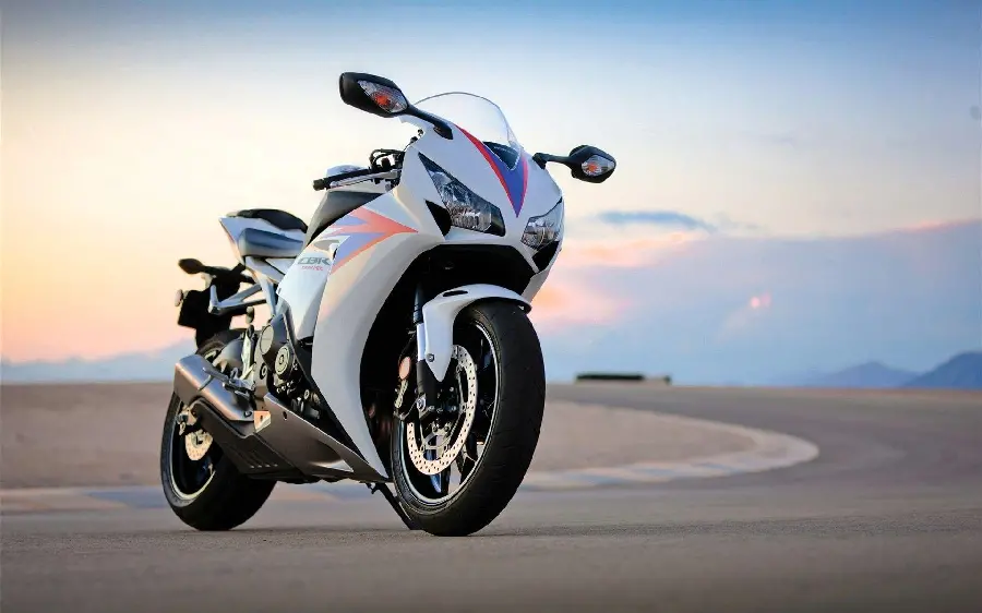 Beautiful Photo of a Sporty Racing Motorcycle