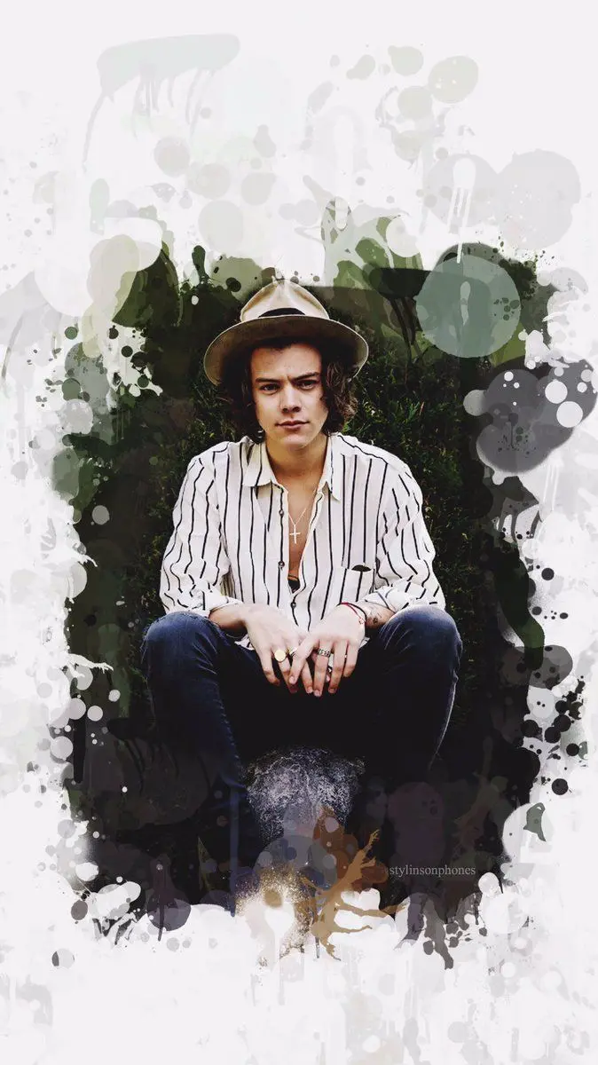 Best Samsung wallpaper with a colorful design from Harry Styles