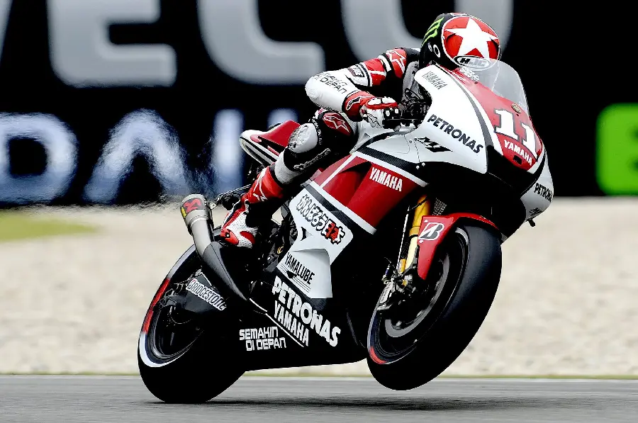 YAMAHA racing motorcycle photo