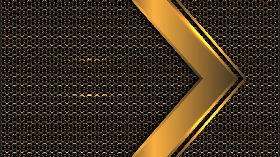 Free Download Yellow Black Wallpaper with Right Direction Symbol