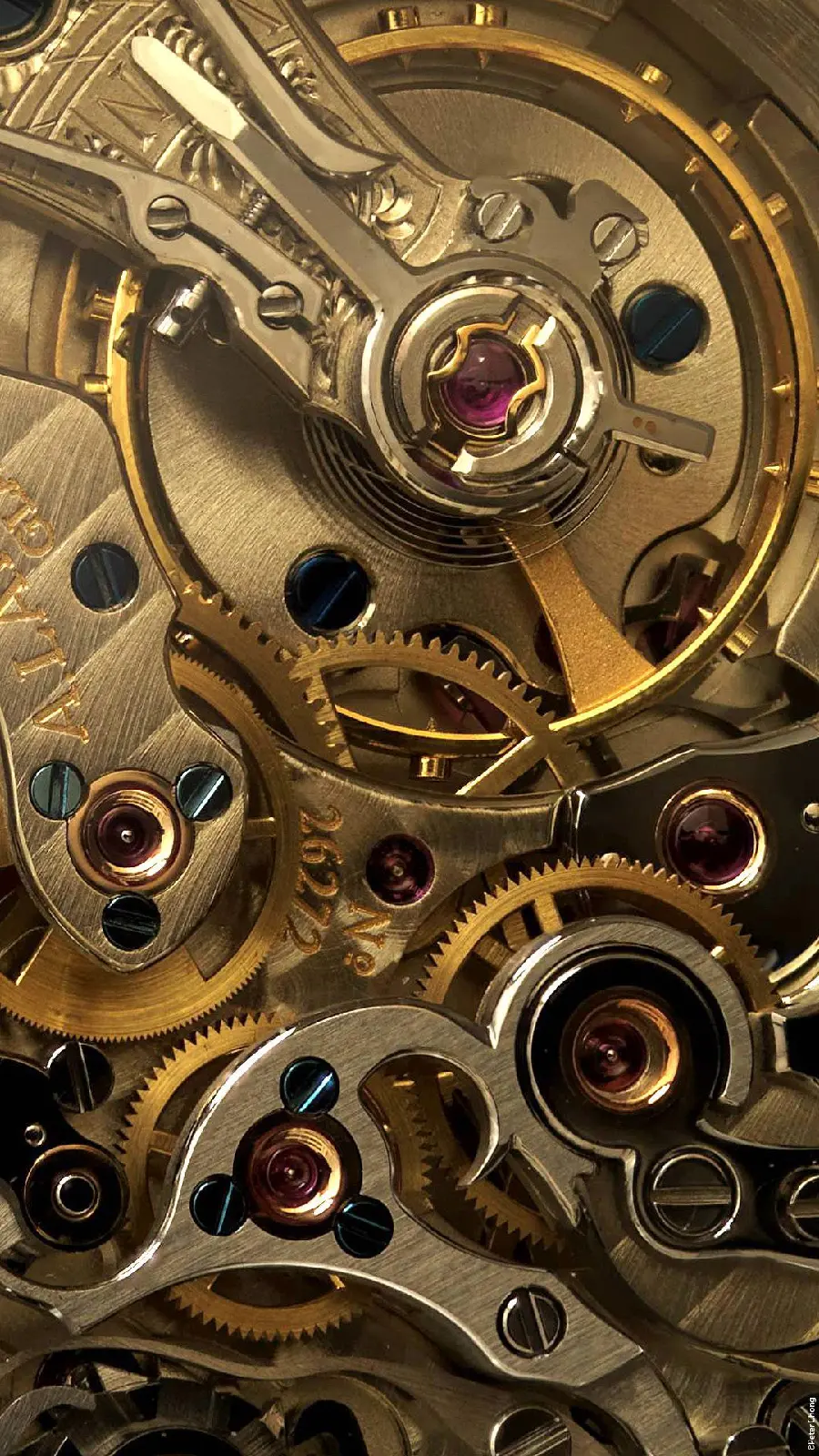 The Most High Quality Impressive Gold Gear Wallpaper for Mobile