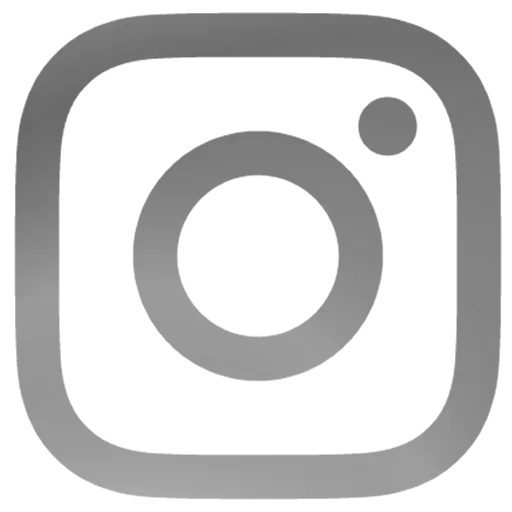 Simple Gray Instagram Logo for Photoshop