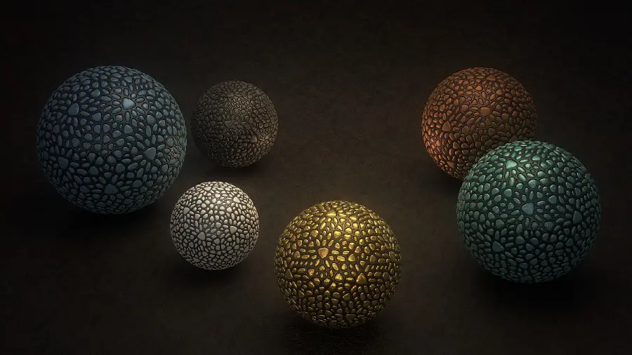 Full background Beautiful HD with a bright colored ball design