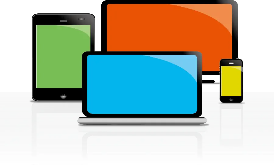 Completely free png photo of a tablet phone screen laptop