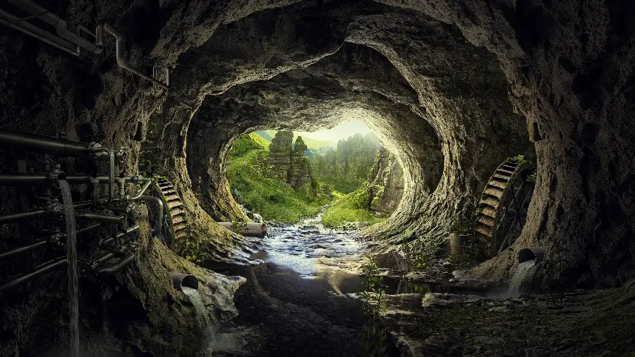 Amazing Nature Profile Photo from the Twisted Tunnel 1402