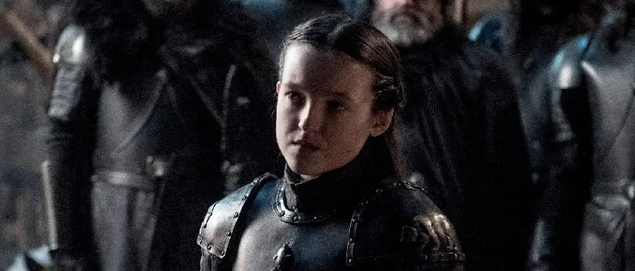 Free download of Bella Ramsay's photo as the famous Lyanna Mormont