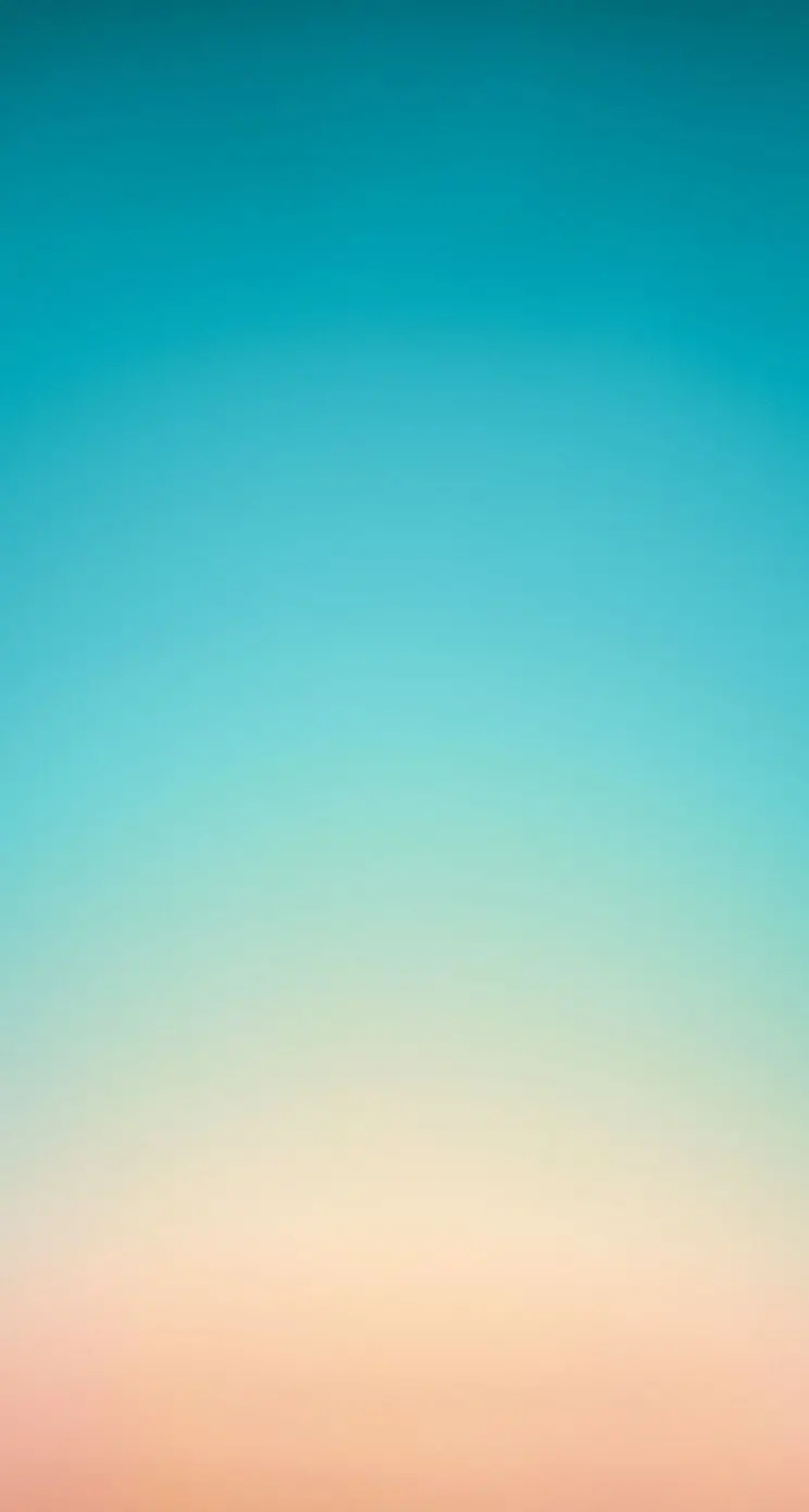 iPhone Gradient Wallpaper with a Beautiful Creamy Blue Color Range