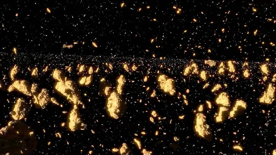 Amazing wallpaper of the main asteroid belt in HD quality
