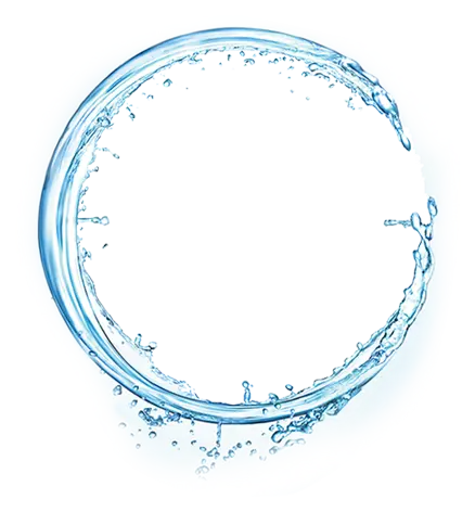 Download a circular liquid water photo without a transparent background, suitable for editing
