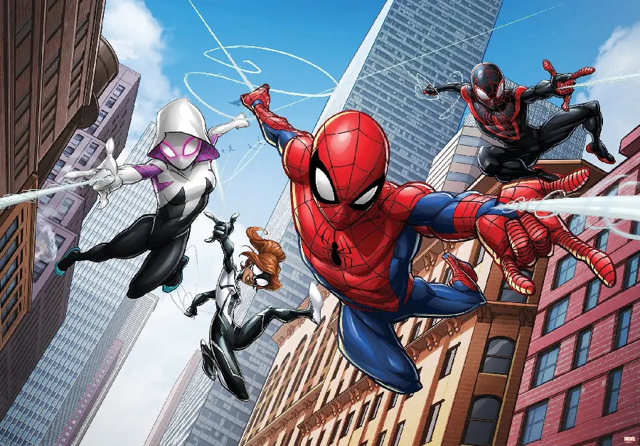 Image of Spider-Man and Spider-Woman Characters in 2023