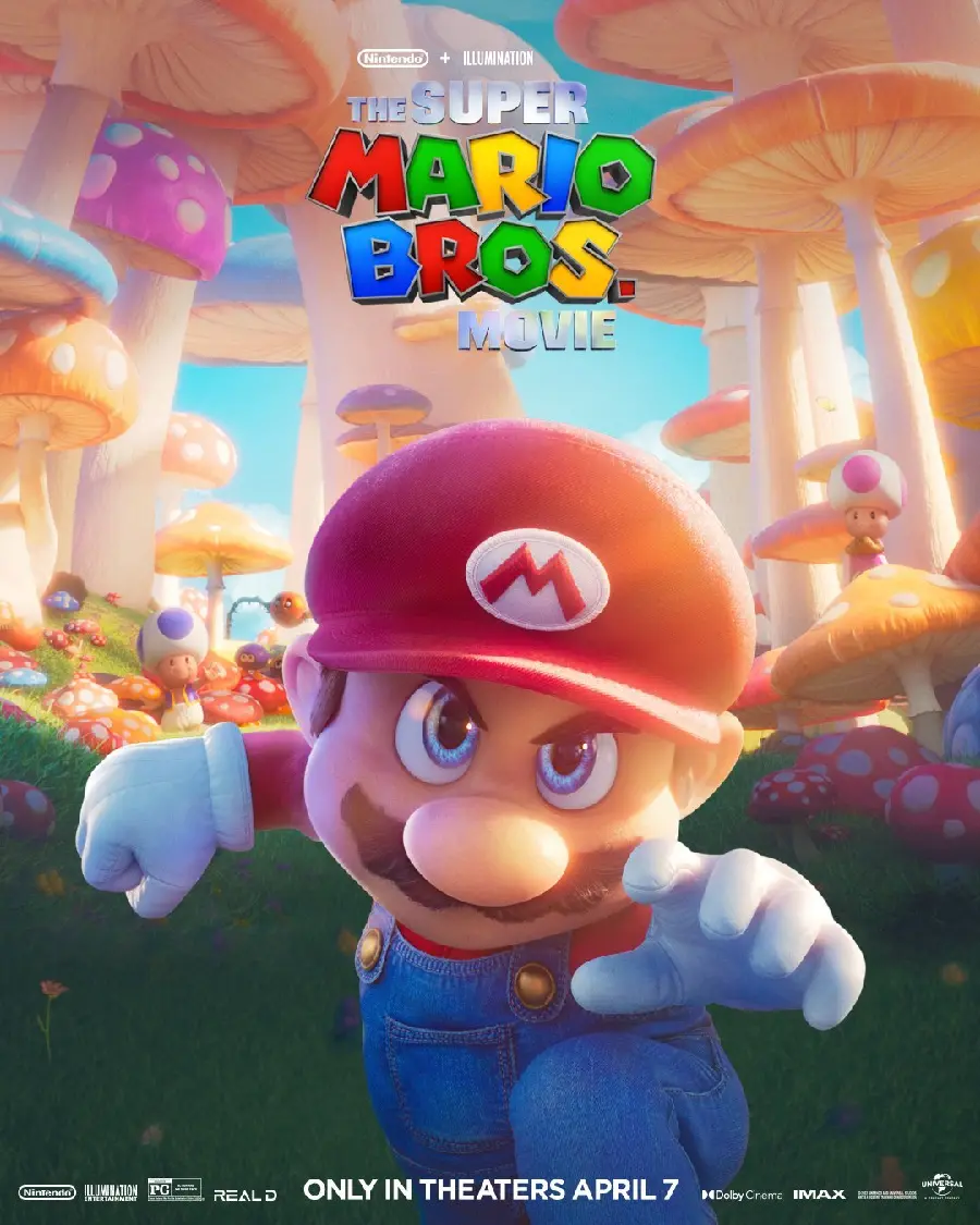 Download the latest Super Mario Bros The Movie poster