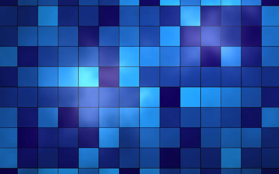 Pure blue checkered digital background suitable for all types of computers