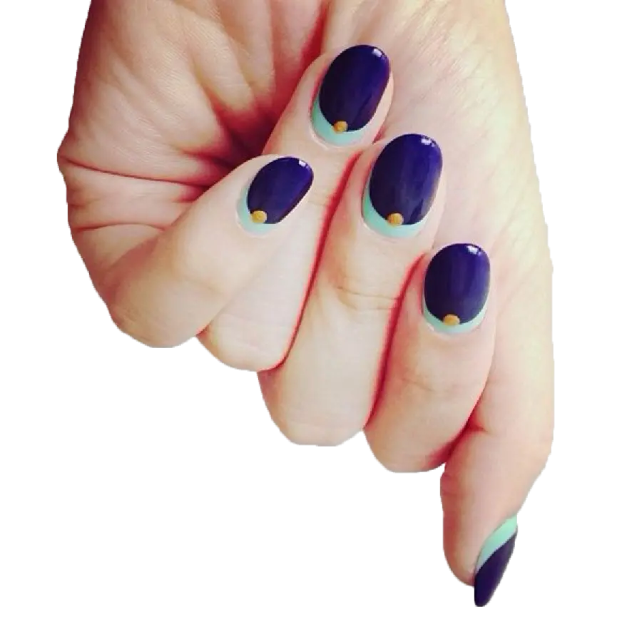 Luxury light blue nail polish for nail art ideas