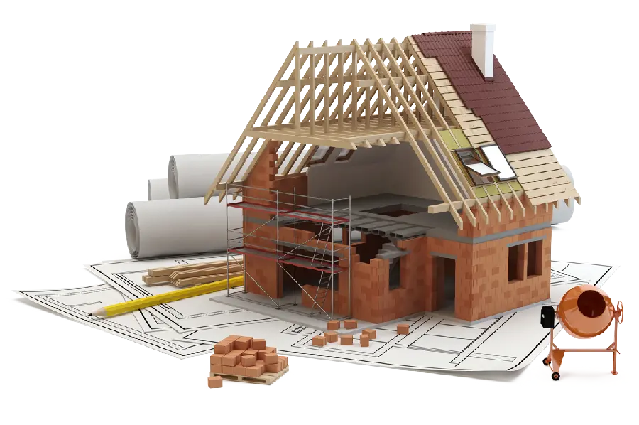 PNG Photo High quality house under construction