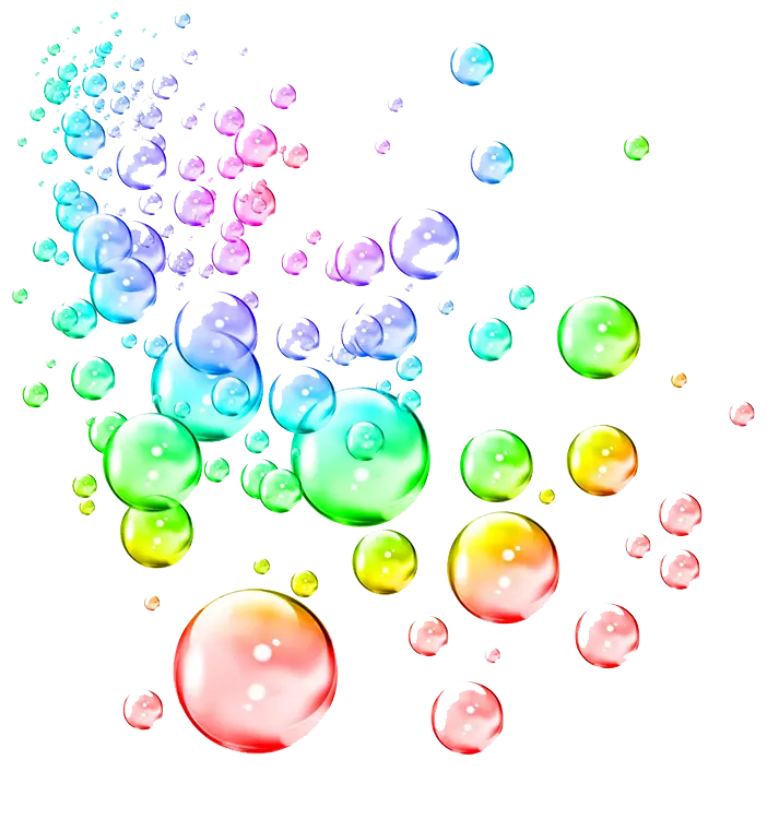 Download colorful soap bubble PNG effect very attractive in high quality