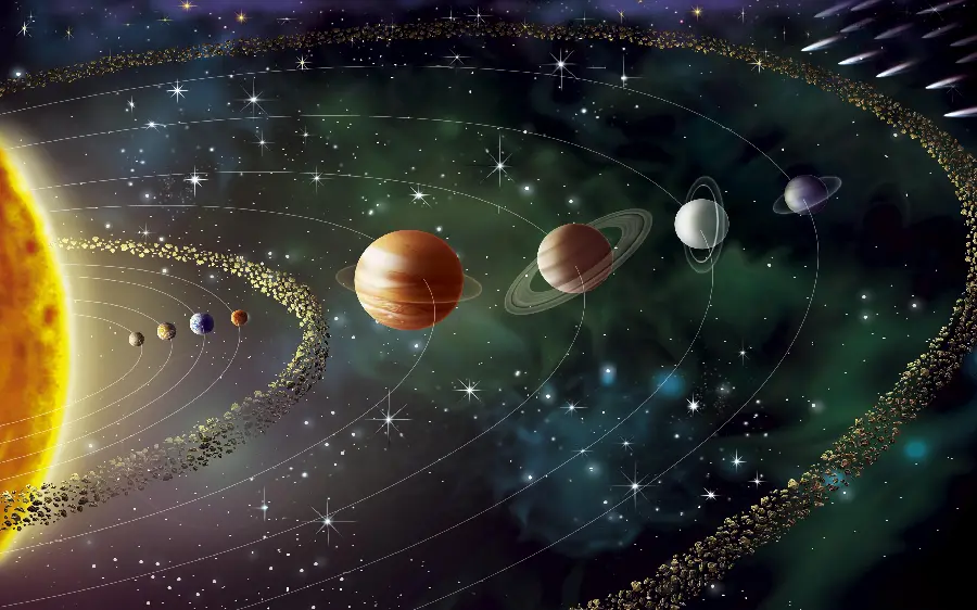 Best Asteroid Belt Photo in the Solar System 2023