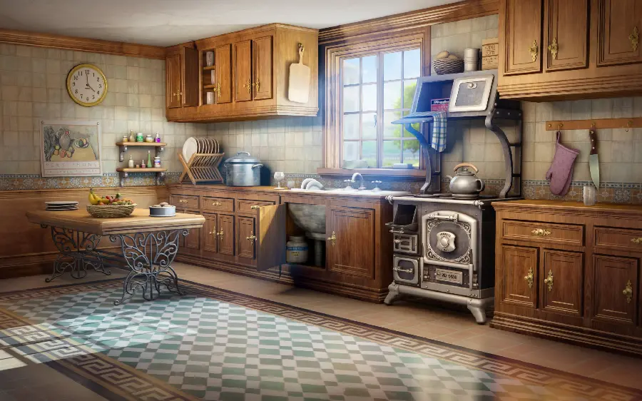 High Quality Kitchen Interior Design Stock Photos