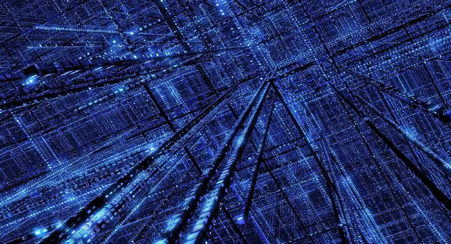 Exciting Computer Science Picture in Brilliant Blue 1402