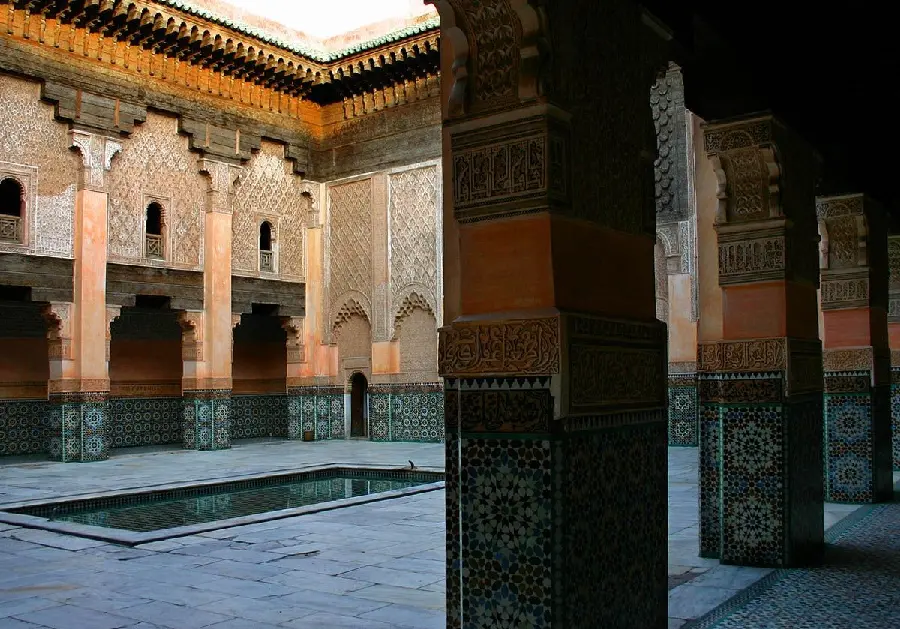 Download Full HD Photo of Bahia Palace in Morocco