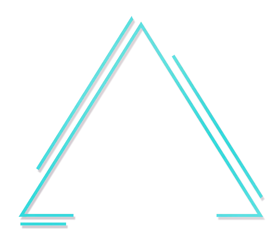 Download png image of blue triangle with incomplete side for inshot