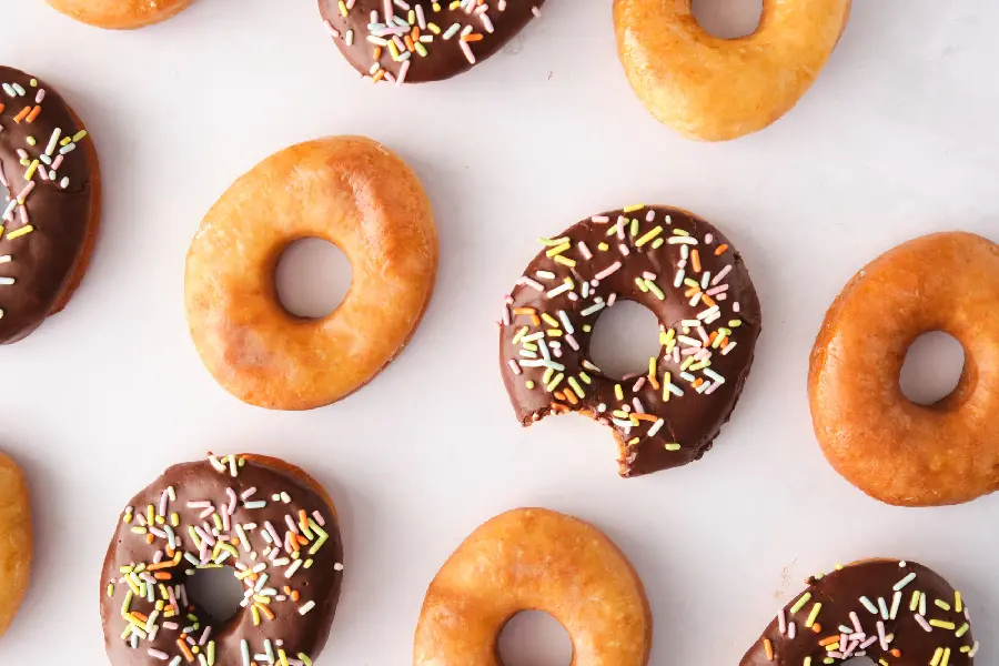 Cute and beautiful donut photos for high quality printing