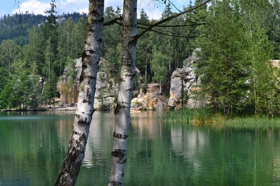 Soothing photo of the Czech nature