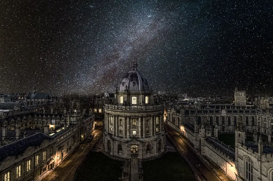 Shahkar Shab profile photo Starry sky at Oxford University 