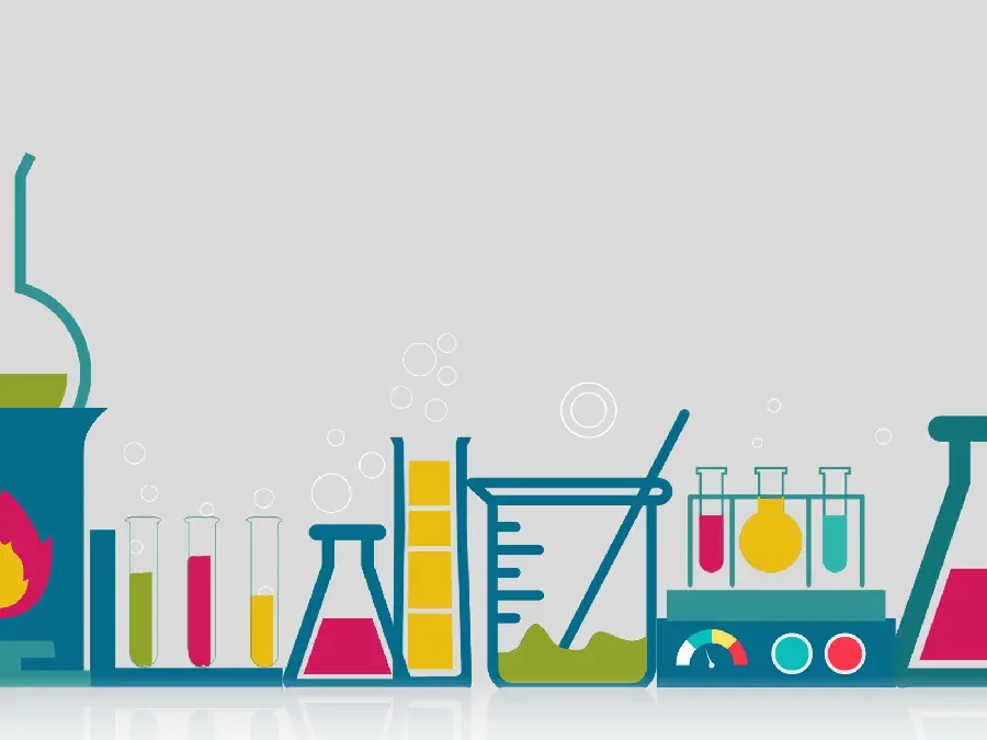 Picture without text from the field of chemistry for making PowerPoint