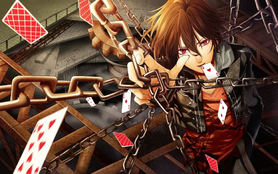 High quality anime background of a magician