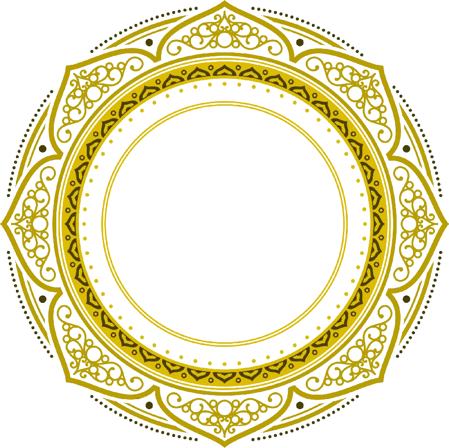 Photo of a hollow circle cut out for video editing