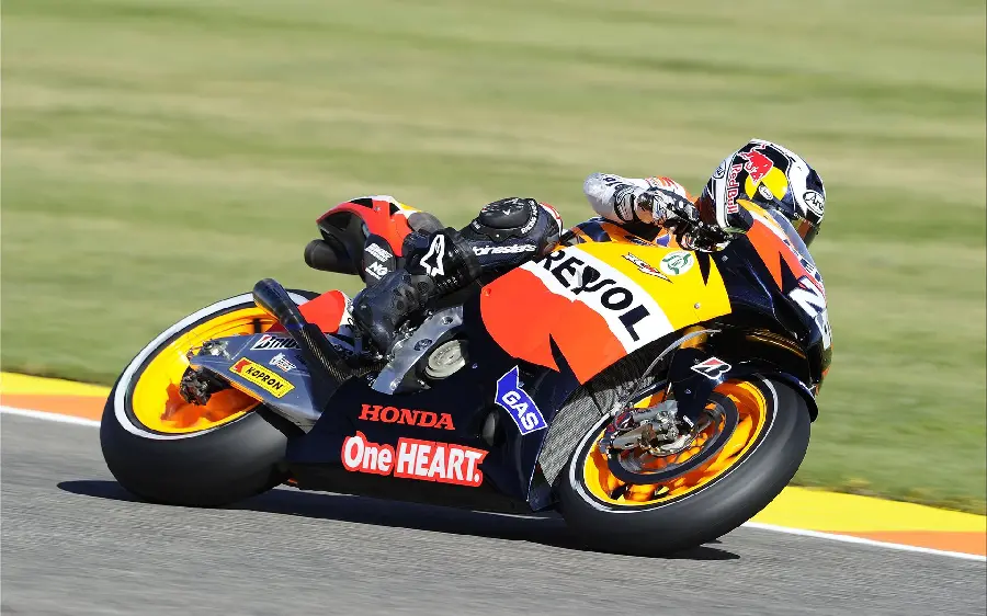 HONDA racing motorcycle photo