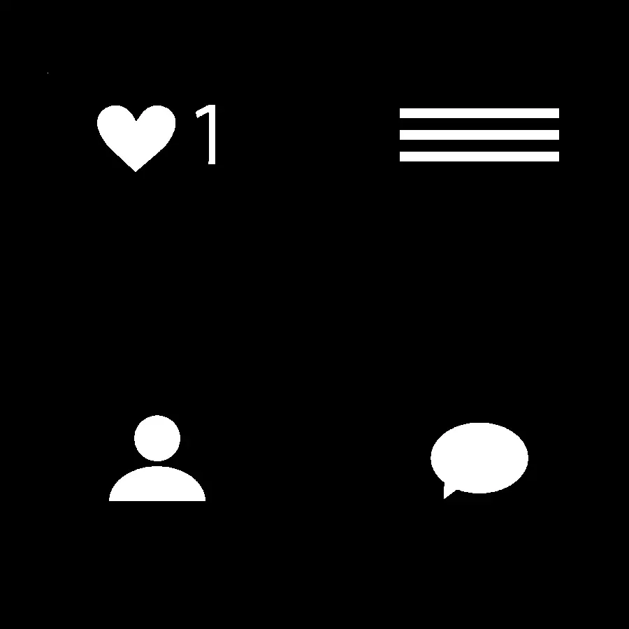 Instagram message icons ‏png