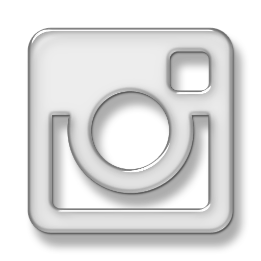 Instagram logo glass and transparent png suitable for graphic work