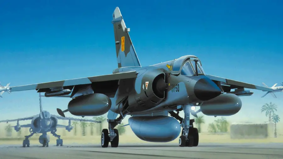 Photo of a super fast, powerful and advanced American jet in 2023