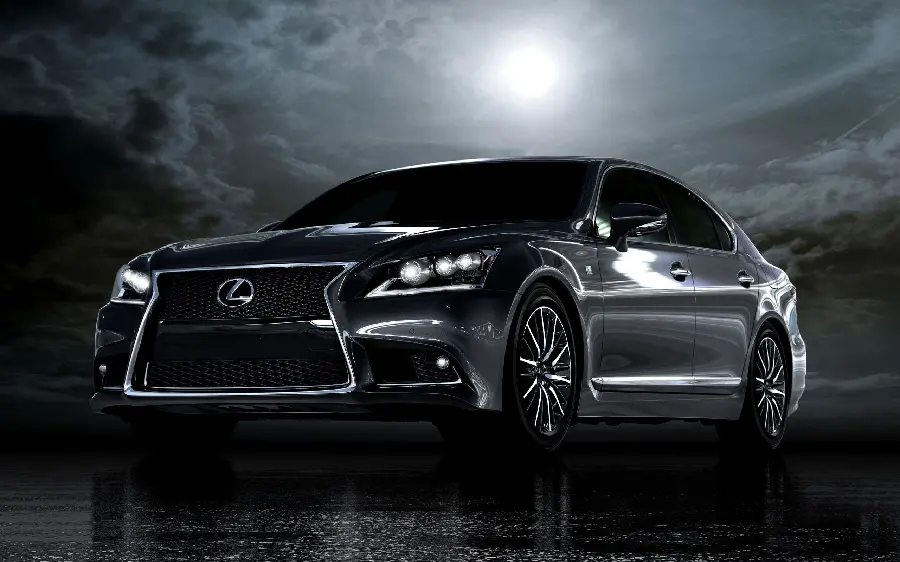 Lexus IS black background